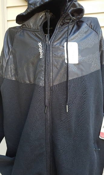 Reebok Other - NWT Reebok Motion Fleece Hoodie for Men Size L